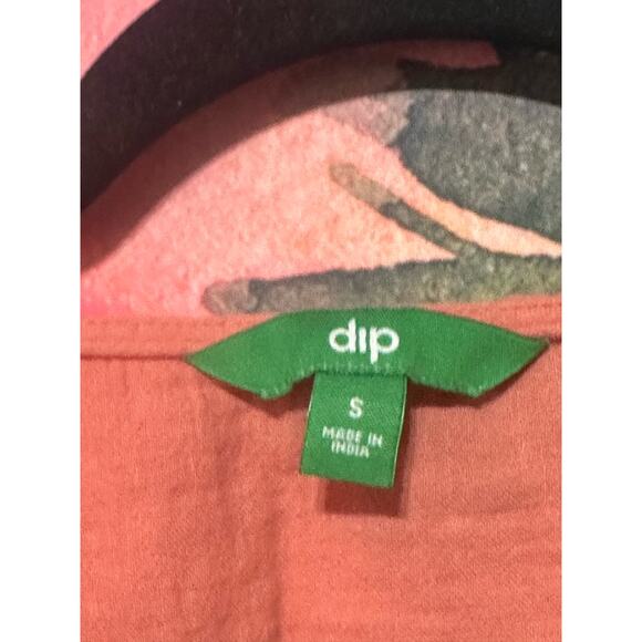 dip - Pink Flutter Sleeve Shirt - Size Small - Picture 4 of 5